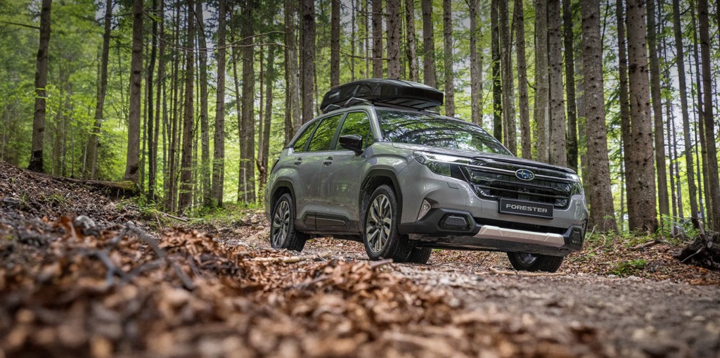 Banniere accueil gamme subaru forester 2025