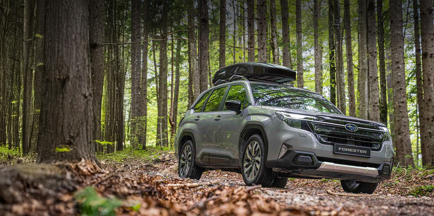 Banniere accueil gamme subaru forester 2026