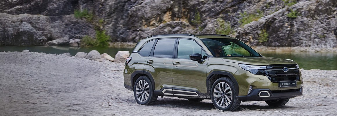 Banniere presentation subaru forester 2025