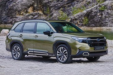 Vignette presentation subaru forester 2025